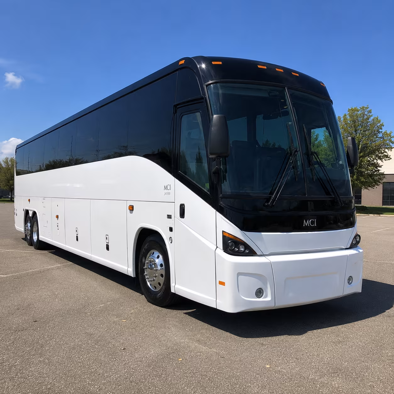 mission 45 passenger charter bus