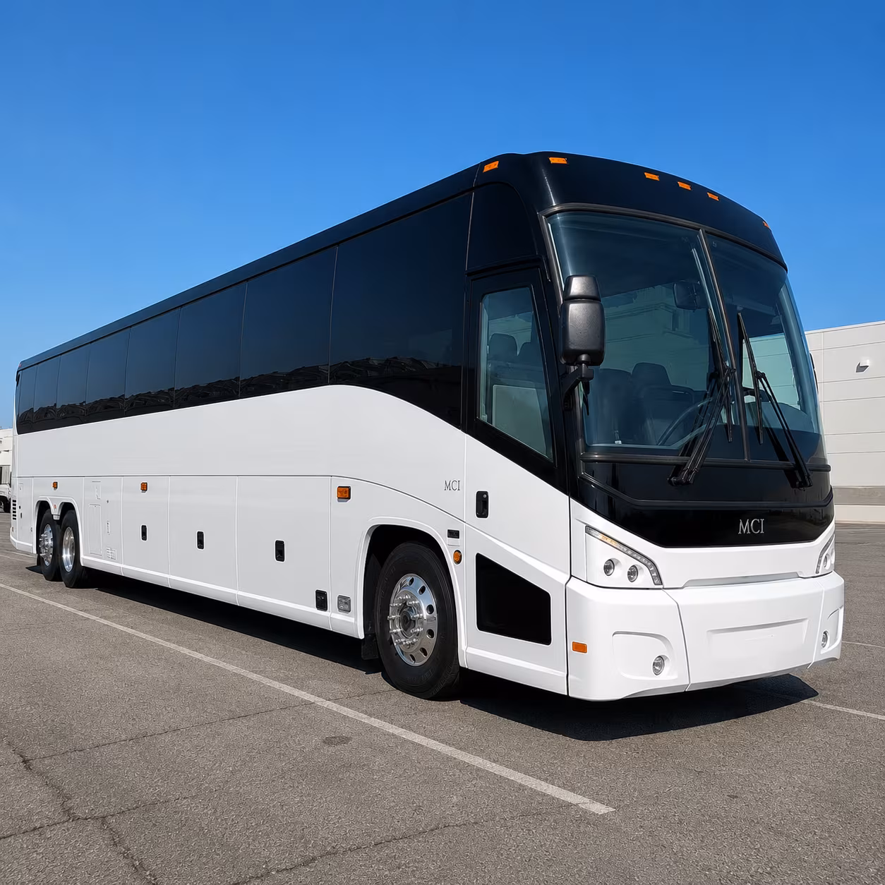 mission airport charter bus rental