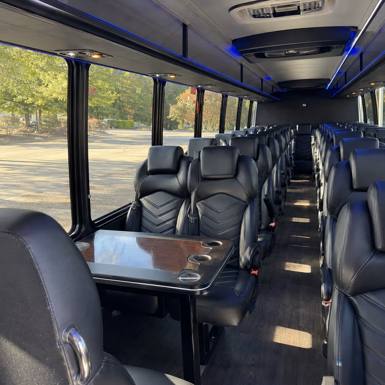 mission event transportation onboard seating