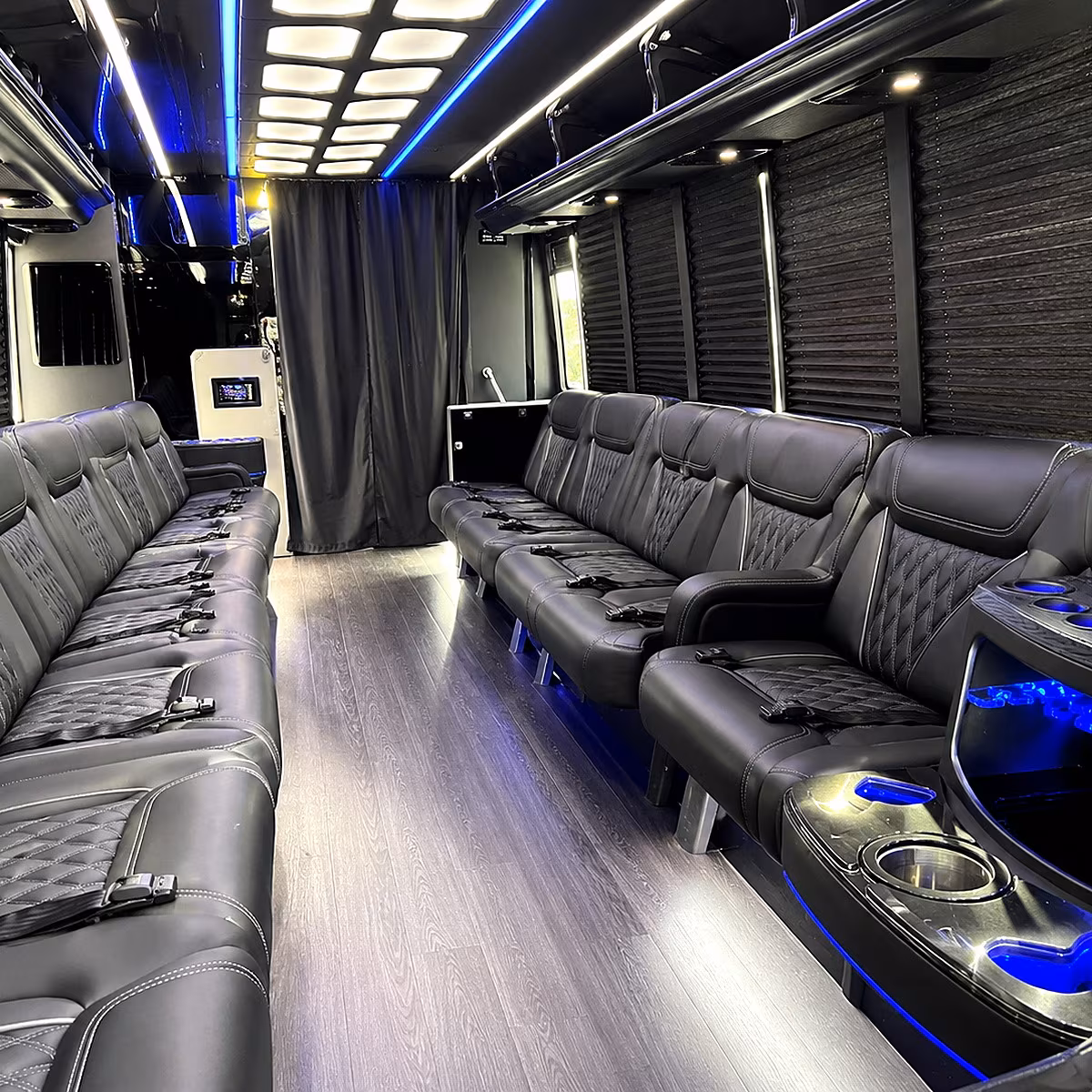 mission new years eve party bus rental