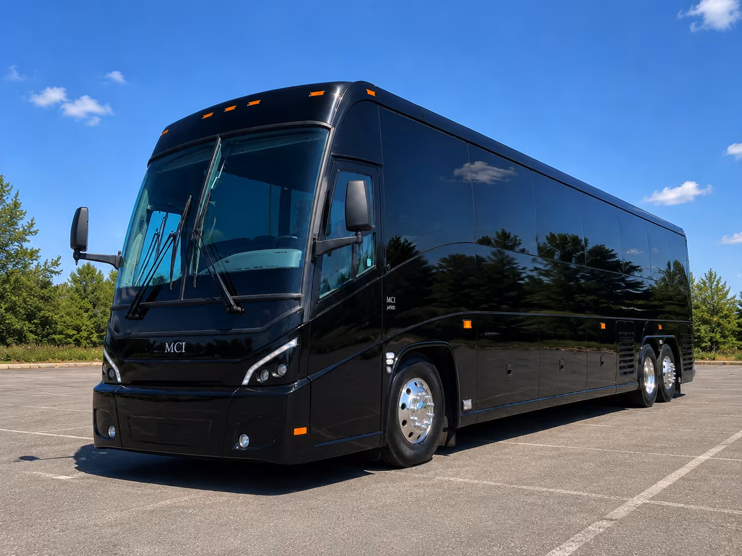 mission wedding charter bus rental